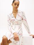 Multi All-Over Print Mini Wrap Dress  Women
