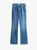 Μπλε Τζιν Παντελόνι Με Κανονική Μέση Και Bootcut Γραμμή  Γυναίκες