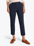 Blue Slim Fit Chinos  Women