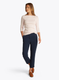 Blue Slim Fit Chinos  Women