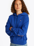 Μπλε Hoody Με Κεντητό Σημαιάκι Σε Αντίθεση  Γυναίκες