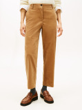 Brown Corduroy Slim Straight Pant  Women