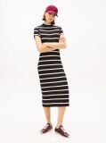 Multi Slim Midi Εφαρμοστό Φόρεμα Με Λαιμόκοψη Mock  Γυναίκες