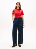 Multi T-Shirt Με Κλασική Λαιμόκοψη Και Κεντητό Λογότυπο  Γυναίκες