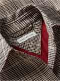 Multi Check Belted Mac Coat  Women