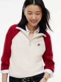 Multi Relaxed Quarter-Zip Jumper With Cashmere  Women