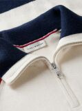 Multi Relaxed Quarter-Zip Jumper With Cashmere  Women