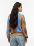 Multi Argyle Relaxed Crew Neck Jumper  Women