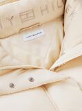 Beige Logo Embroidery Water Repellent Down Jacket  Women