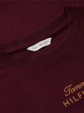 Κόκκινο T-Shirt Με Κλασική Λαιμόκοψη Και Κεντητό Λογότυπο  Γυναίκες