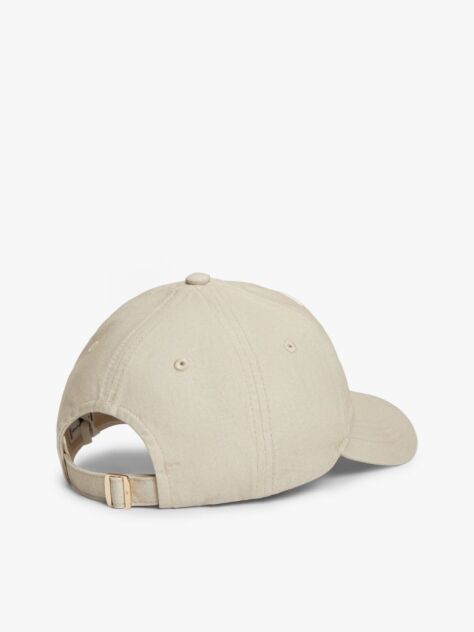 Beige Logo Embroidery Baseball Cap  Women