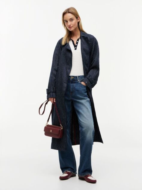 Κόκκινο Hilfiger Icon Τσάντα Χιαστί  Γυναίκες
