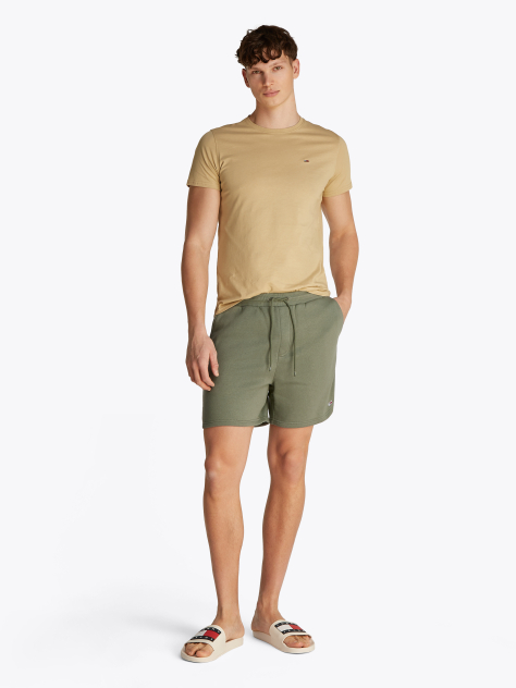 Green Flag Patch Regular Bermuda Shorts  Men