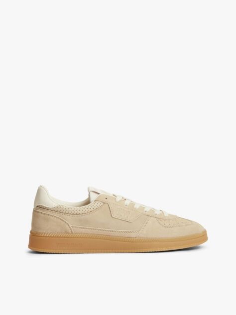 Μπεζ The Greenwich Σουέτ Sneakers Με Λογότυπο  Άνδρες