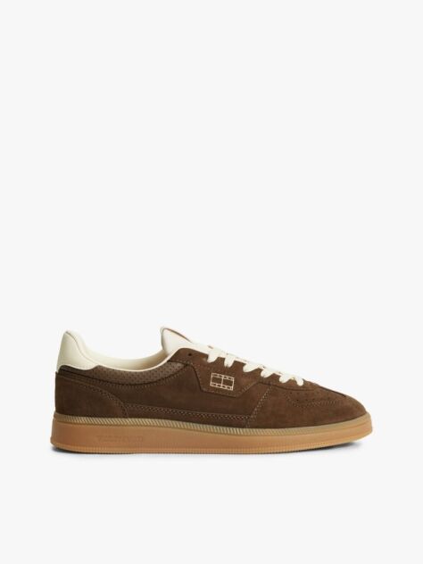 Καφέ The Greenwich Σουέτ Sneakers Με Λογότυπο  Άνδρες