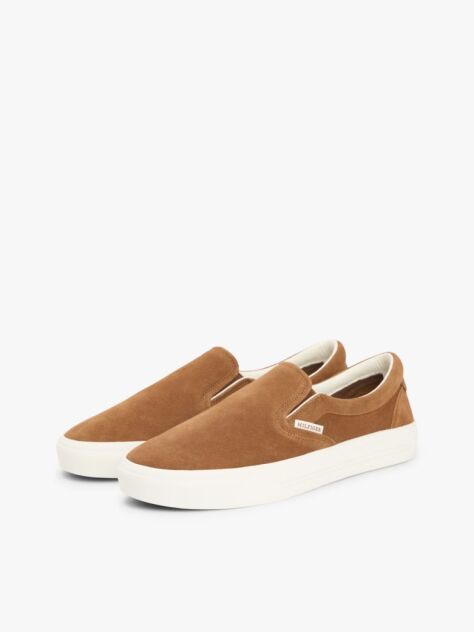 Καφέ Σουέτ Sneakers Με Slip-on Εφαρμογή  Άνδρες