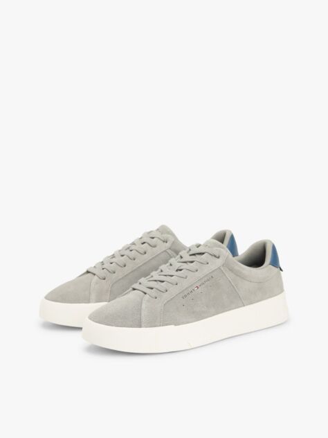 Γκρι Σουέτ Sneakers Με Πίσω Αντίθεση  Άνδρες