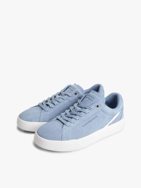 Μπλε Σουέτ Sneakers  Άνδρες