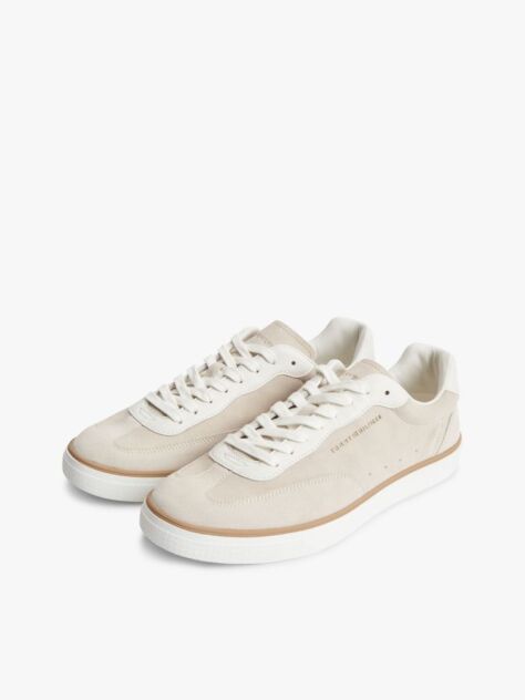 Μπεζ Σουέτ Sneakers  Άνδρες