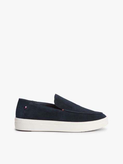 Μπλε Σουέτ Loafers  Άνδρες
