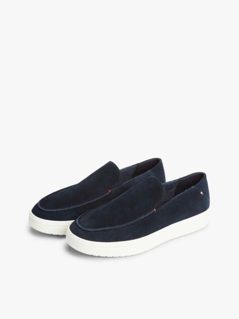 Μπλε Σουέτ Loafers  Άνδρες