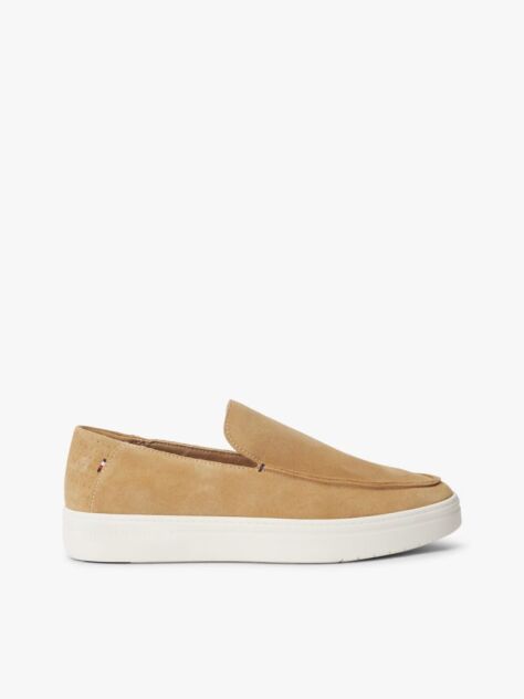 Μπεζ Σουέτ Loafers  Άνδρες