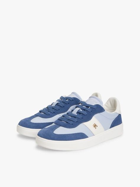 Multi Sneakers Με Μονόγραμμα TH Και Μίξη Υφών  Γυναίκες