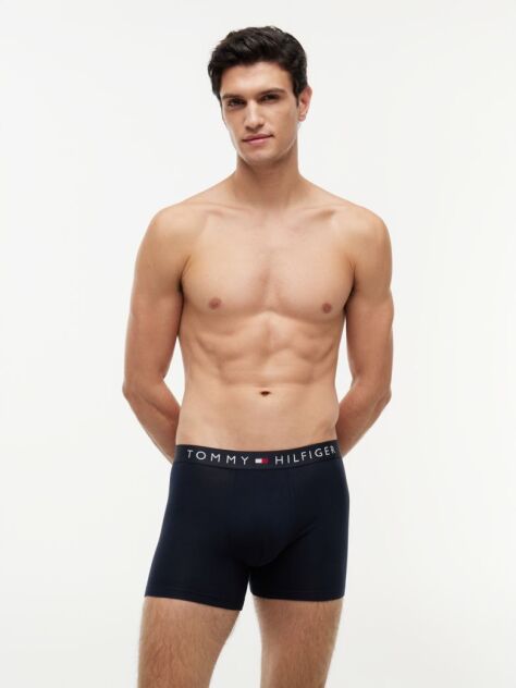 Blue 3-Pack TH Original Logo Boxer Briefs  Men