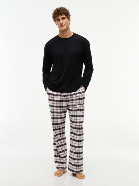 Multi TH Original Jersey Flannel Long Pyjama Set  Men
