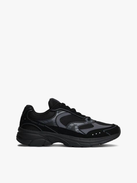 Μαύρο Archive Sneakers Με Μίξη Υφών  Άνδρες