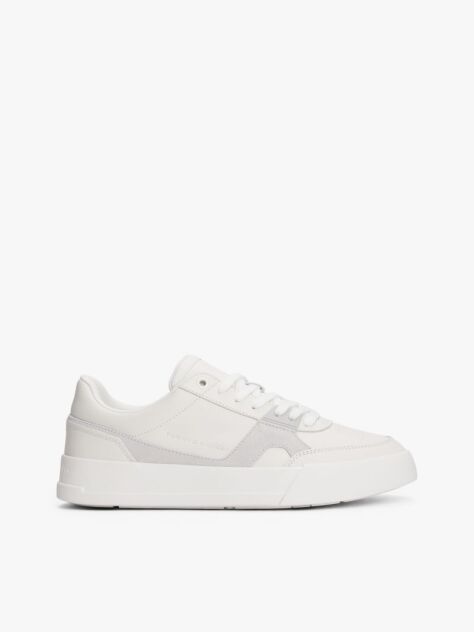 Multi Δερμάτινα Sneakers Με Πάνελ Σε Αντίθεση  Άνδρες