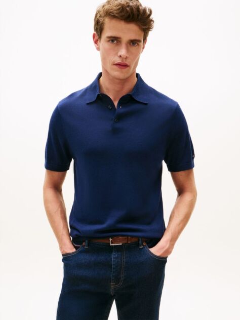 Μπλε Smart Casual Μπλούζες Πόλο Σε Κανονική Γραμμή  Άνδρες