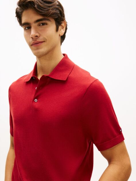 Κόκκινο Smart Casual Μπλούζες Πόλο Σε Κανονική Γραμμή  Άνδρες