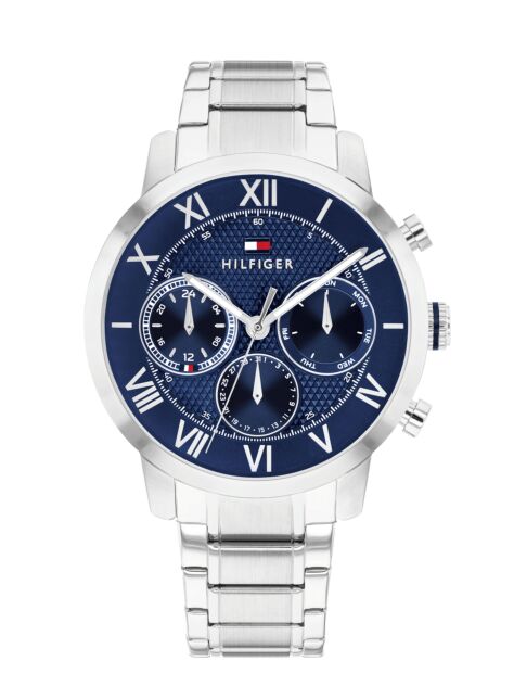 Blue Blue Dial Chronograph Watch  Men