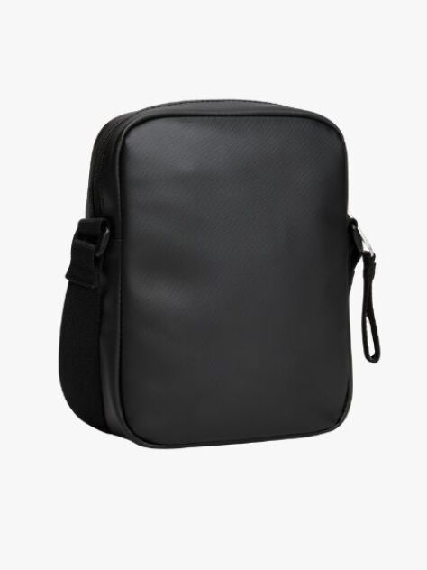 Black Padded Reporter Bag  Men