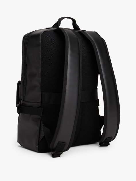 Black Elevated Backpack  Men