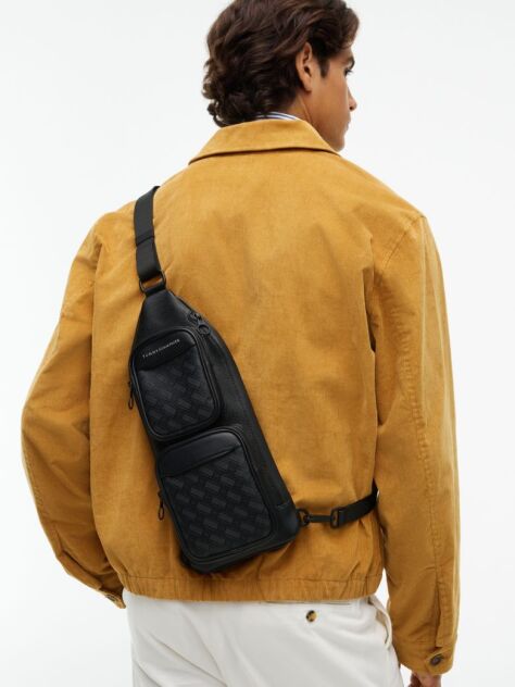 Μαύρο Modern Τσάντα Sling  Άνδρες