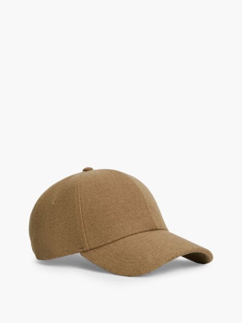 Καφέ Μάλλινο Καπέλο Με 6 Πάνελ  Άνδρες