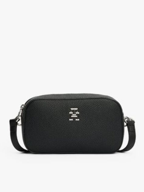 Black TH Monogram Camera Plaque  Women