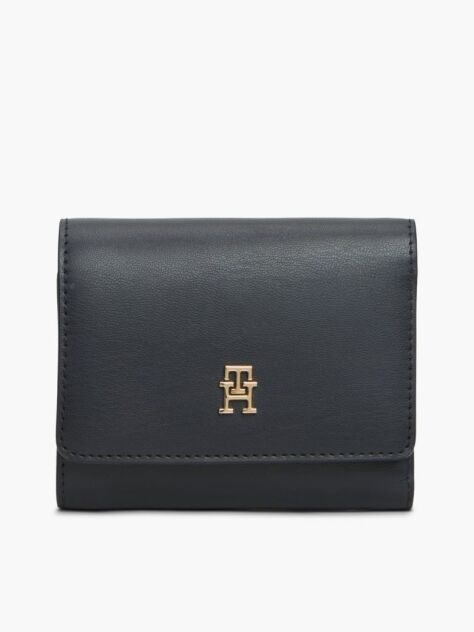 Blue Hilfiger Icon TH Monogram Trifold Wallet  Women