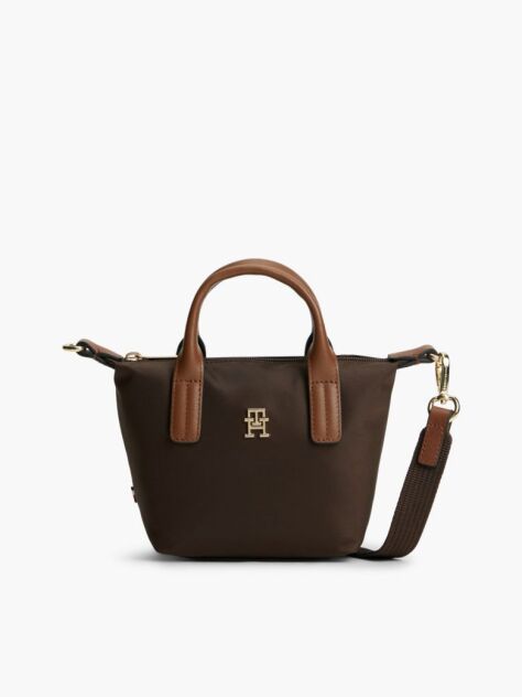 Brown Popette Crossbody Tote Bag  Women
