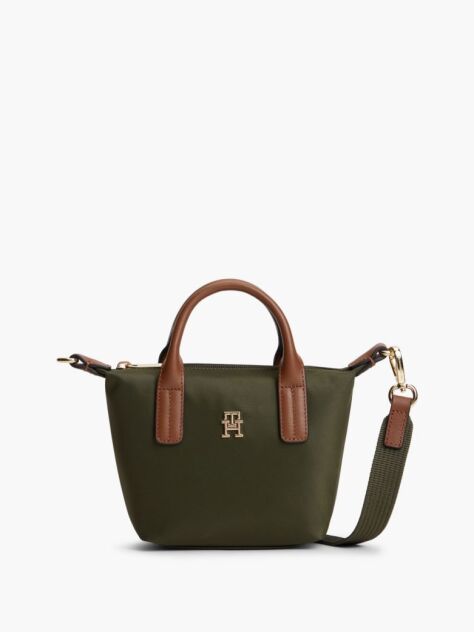Green Popette Crossbody Tote Bag  Women