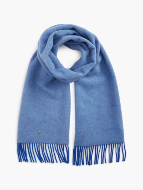 Blue Chic Pure Wool Scarf  Women