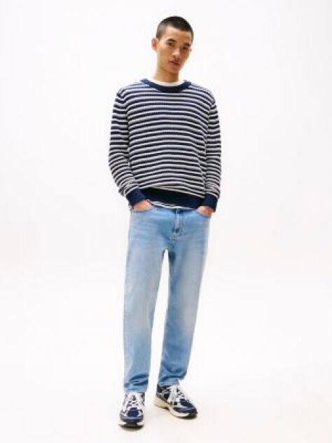 Denim Isaac Άνετο Τζιν Σε Tapered Γραμμή Με Ξεθωριασμένο Φινίρισμα  Άνδρες