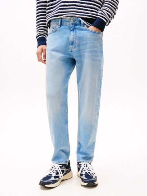Denim Isaac Άνετο Τζιν Σε Tapered Γραμμή Με Ξεθωριασμένο Φινίρισμα  Άνδρες