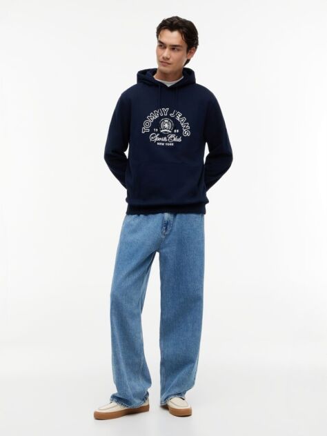 Blue Crest Logo Terry Hoody  Men