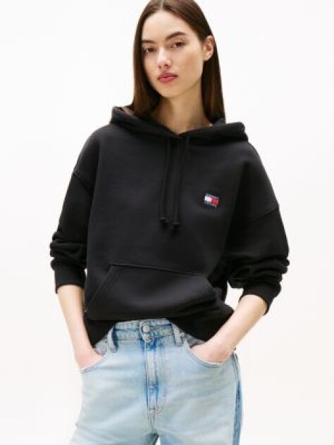 Black Badge Boxy Fit Hoody  Women