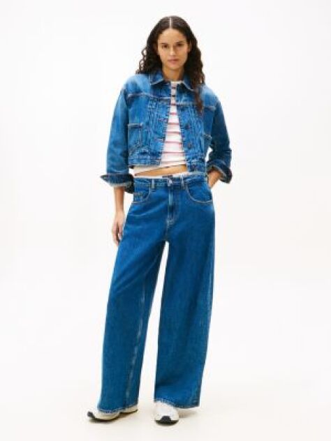 Denim Charlie Mid Rise Loose Jeans  Women