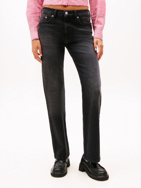 Denim Black Mid Rise Bootcut Jeans  Women