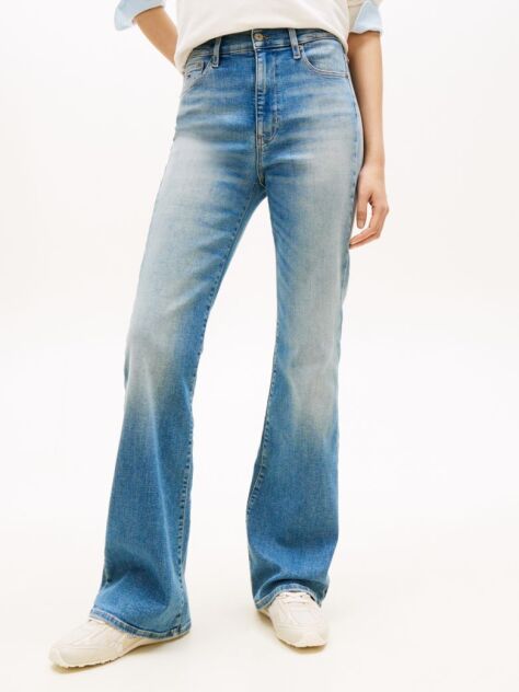 Denim Sylvia Ψηλόμεσο Τζιν Καμπάνα  Γυναίκες